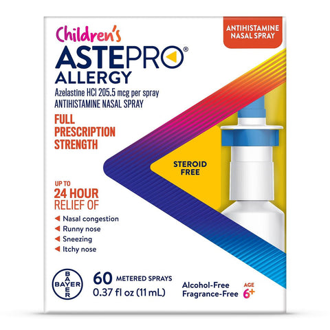 Spray nasal niños para alergias ASTEPRO - 60 sprays #TA1005-AZ