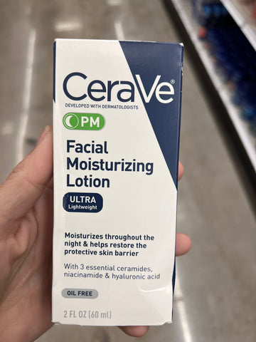 CeraVe -PM Facial Moisturizing Lotion #T0412-AZ
