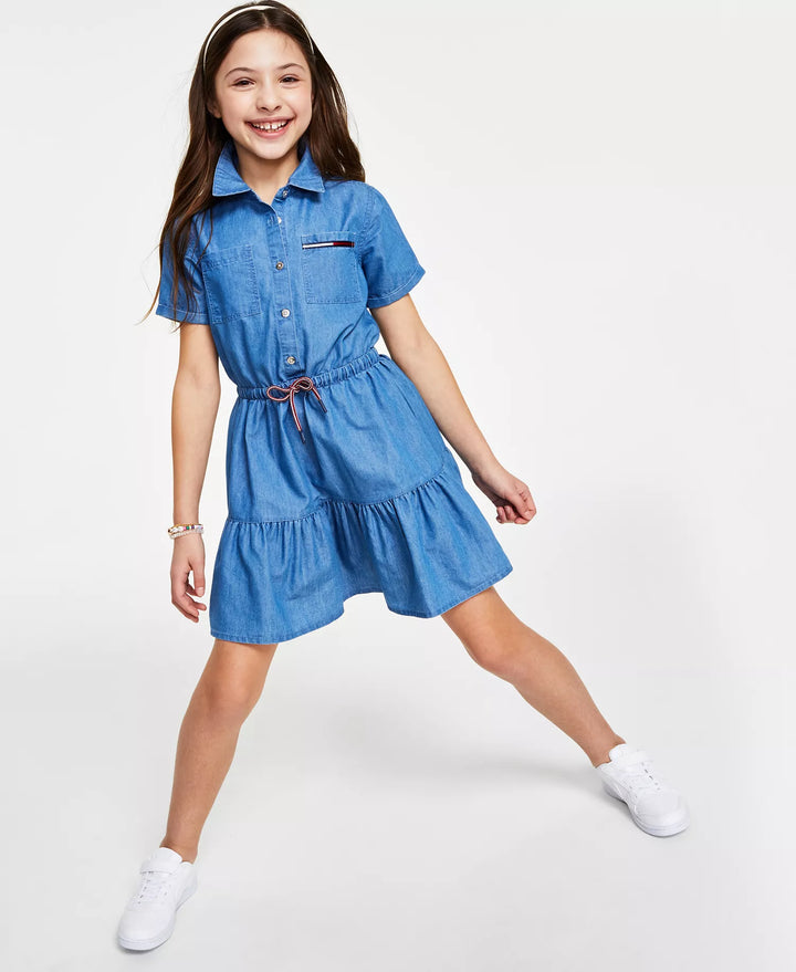 DC / Vestido camisero vaquero Juvenil  / Tommy Hilfiger-XL(16)