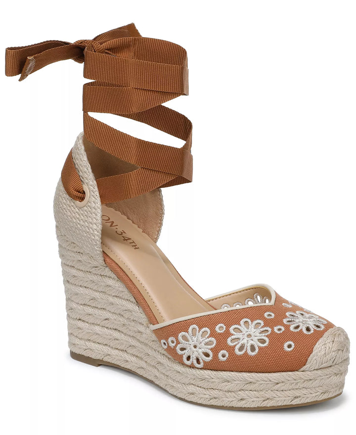 DC/ Sandalias de cuña tipo alpargata Melindaa / On 34th- Talla 9