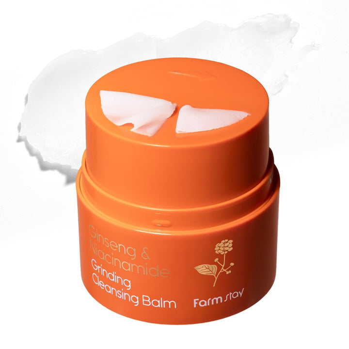 AP / Farmstay / Ginseng & Niacinamide Grinding Cleansing Balm / 1.69 onzas líquidas / MISC 2026