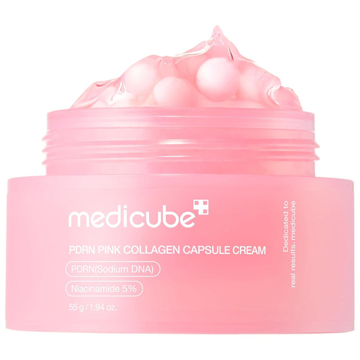 AP / Medicube / PDRN Pink Collagen Capsule Cream with Niacinamide 5% / 1.94 oz