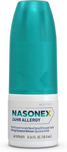 Cargar imagen en el visor de la galería, Medicamento / Alergias / Congestión Nasal / NASONEX - 24HR Allergy / Nasal Spray
