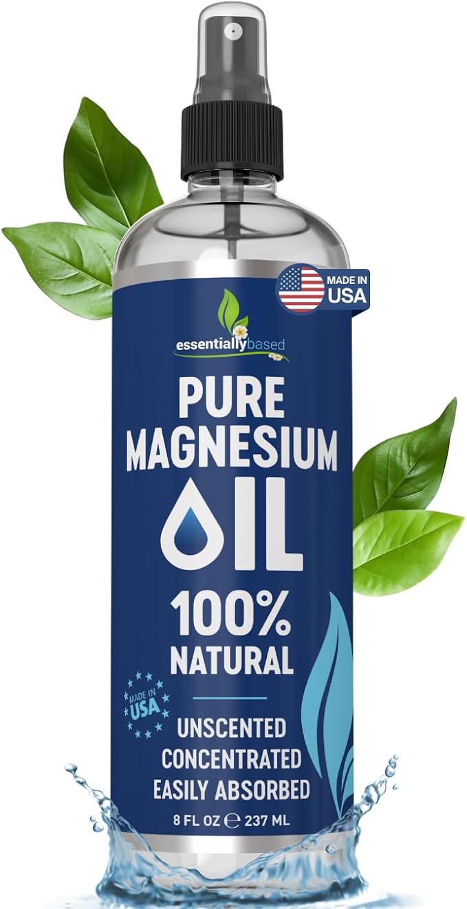 DC / Atomizador de aceite de magnesio / 100 % puro / Essentially Based / 237ml
