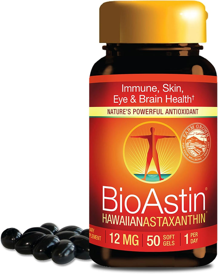 AP / Nutrex - BioAstin Astaxantina Hawaiana 12mg / 50 Soft Gels