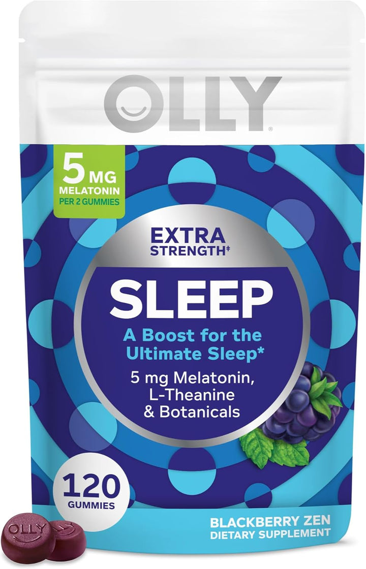 Vitamina / Suplemento / Apoyo del Sueño / OLLY - Extra Strength Sleep / 120 Gummies