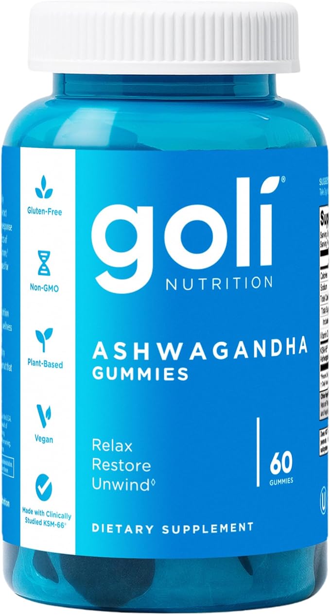 AP / Golí / Nutrition / Ashwagandha / Relax, Restore, Unwind / 60 Gummies / MISC 2026
