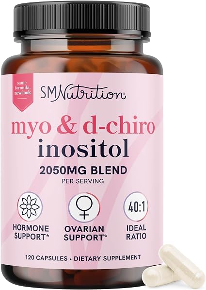DC /  Myo y D-Chiro Inositol / 120 capsulas / SMNutrition