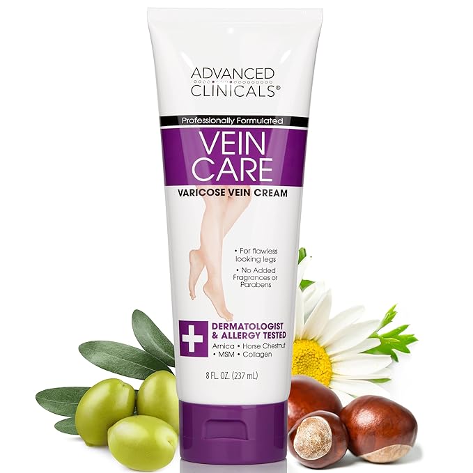 DC / Varicose Vein Crem /Advanced Clinicals / 237ml