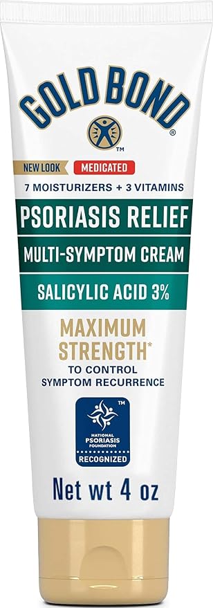 AP / Crema de alivio para varios síntomas de psoriasis, 4 oz/ Gold Bond