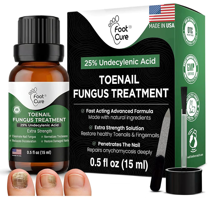 DC / Tratamiento de hongos en las uñas de los pies/  extra fuerte para uñas / FOOT CURE