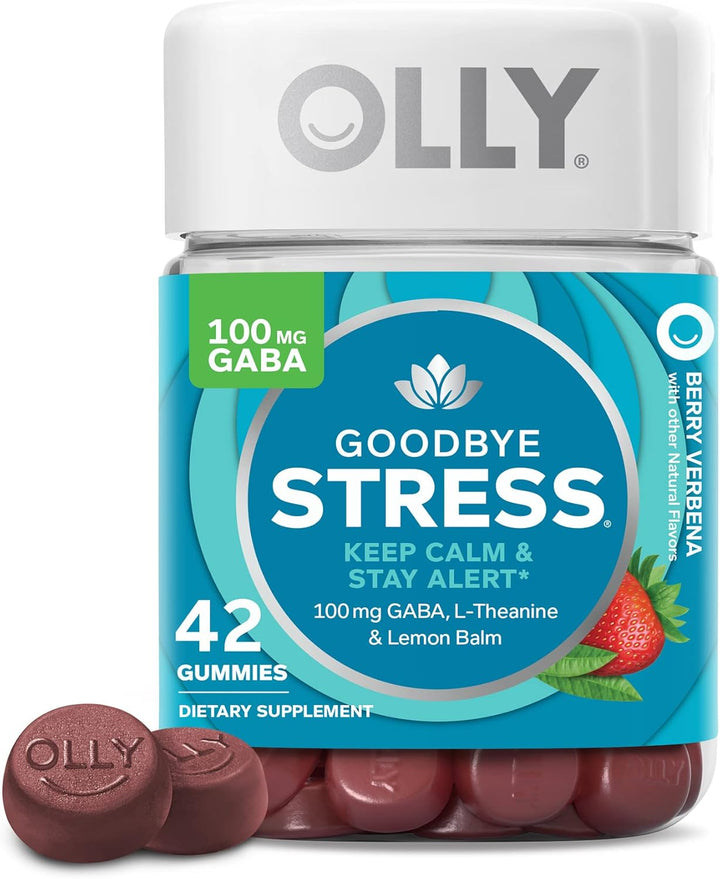 Vitamina / Suplemento / Apoyo para el Estrés / OLLY - Goodbye Stress / 42 Gummies