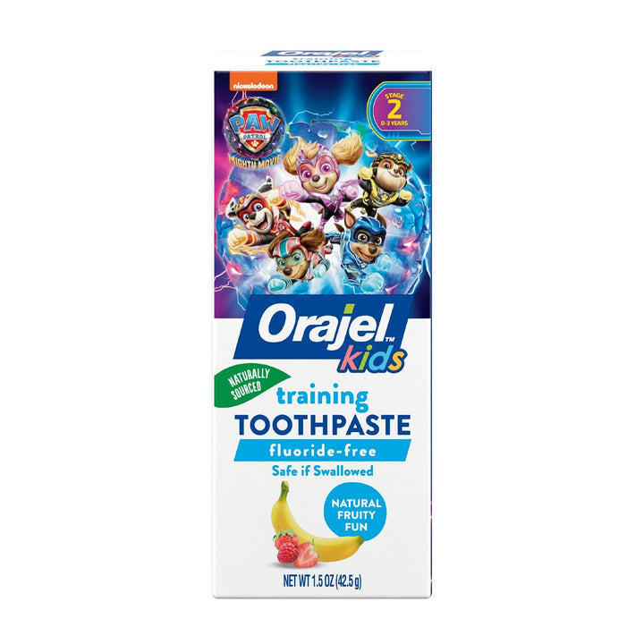 Higiene dental / Pasta Dental / Infantil / Orajel Kids - Fluoride-Free Training Toothpaste Paw Patrol / 1.5 oz