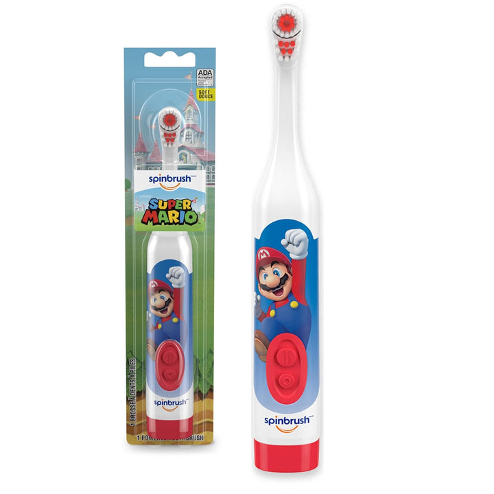 Higiene dental / Cepillo de Dientes / Infantil / SpinBrush - Battery Powered Toothbrush Super Mario