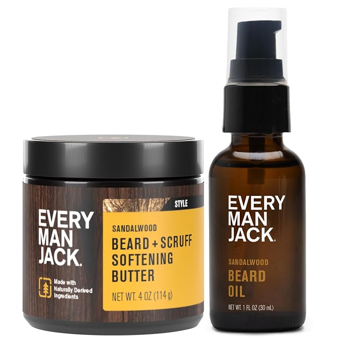 DC / Paquete de aceite para barba y mantequilla de barba / Every Man Jack / AMZ080626-114-9624616-6301069