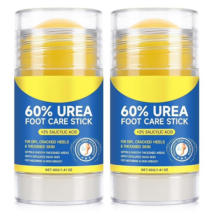 DC / Paquete de 2 unidades de 60% de urea / Foot Care Stick
