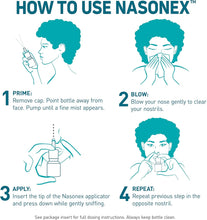 Cargar imagen en el visor de la galería, Medicamento / Alergias / Congestión Nasal / NASONEX - 24HR Allergy / Nasal Spray
