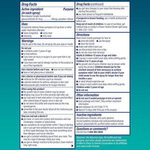 Medicamento / Alergias / Congestión Nasal / NASONEX - 24HR Allergy / Nasal Spray