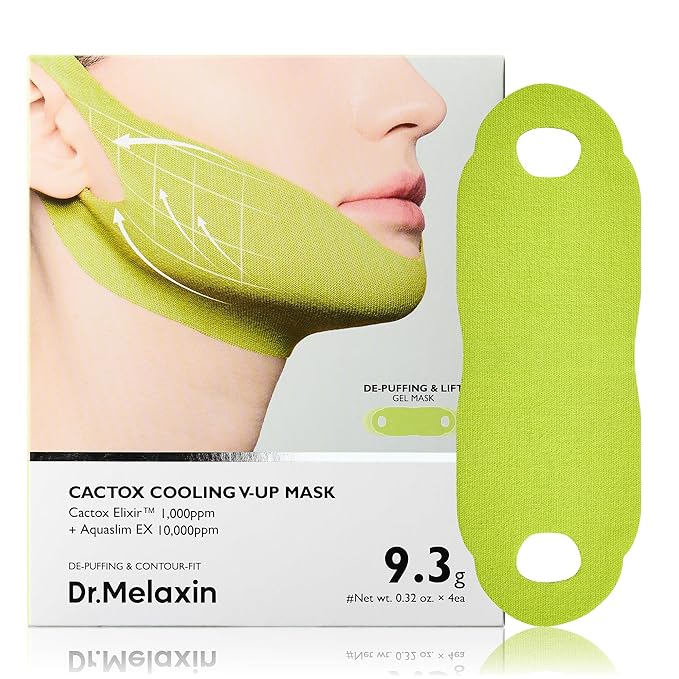DC / Lifting Mewing Band – Cactox + Cafeína + Colágeno / Dr.Melaxin CACTOX V / 4 Pack /AMZ080726-114-6574099-4581034