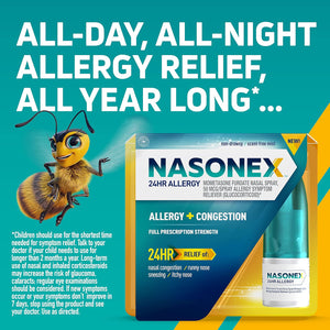 Medicamento / Alergias / Congestión Nasal / NASONEX - 24HR Allergy / Nasal Spray