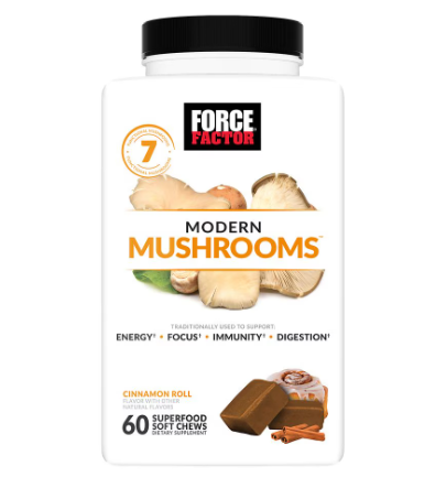 Vitamina / Suplemento / FORCE FACTOR - Modern Mushrooms / 60 Soft Chews