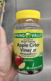 Spring Valley - Apple Cider Vinegar - 500 mg/60 unidades