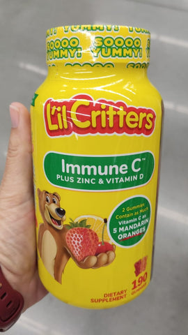 L'il Critters - Immune C - 190 Gummies