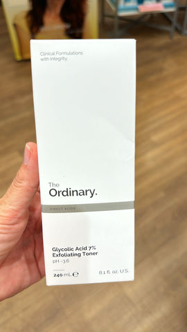 The Ordinary-Glycolic Acid 7% Exfoliating Toner / 240 mL #SPH0314-VG