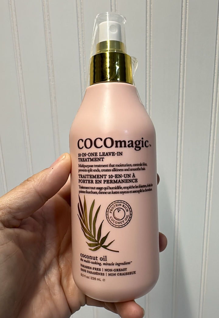Cuidado del Cabello / 10-in-1 Leave-in Hair Treatment with Coconut Oil / Cocomagic / 236mL / TJ092925-56170