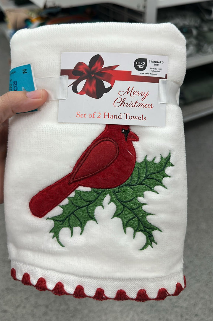 Hogar / Navidad / Juego de 2 Toallas de Mano / ZZ / R102625-5269-1