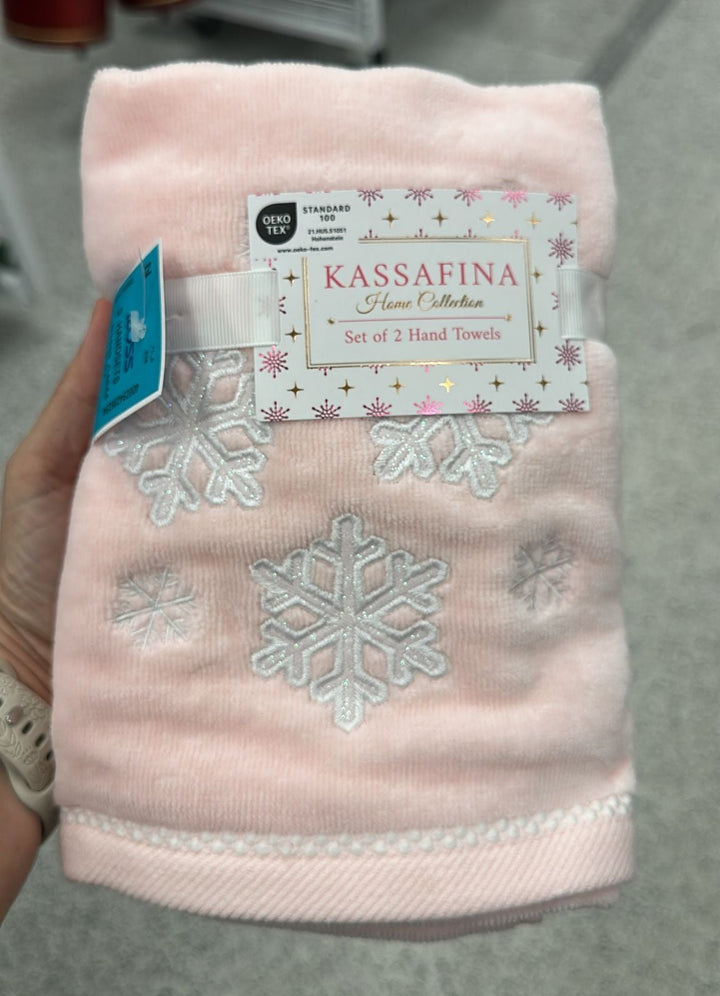 Hogar / Navidad / Juego de 2 Toallas de Mano / ZZ / R102625-5279-9