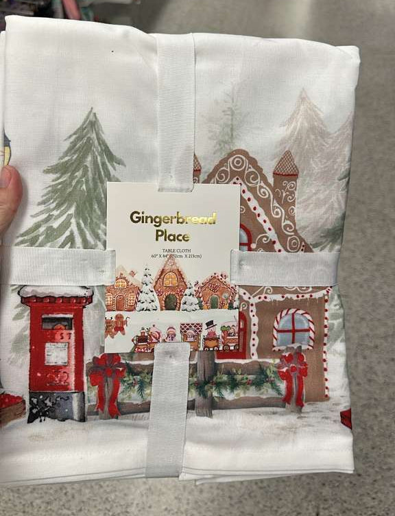 Hogar / Decoración / Mantel de Mesa Navideño / 60"x84" (152cm x 213cm) / ZZ / R111425-5286-3