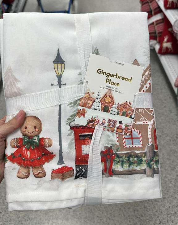 Hogar / Decoración / Mantel de Mesa Navideño / 60"x102" (152cm x 260cm) / ZZ / R111425-5286-3