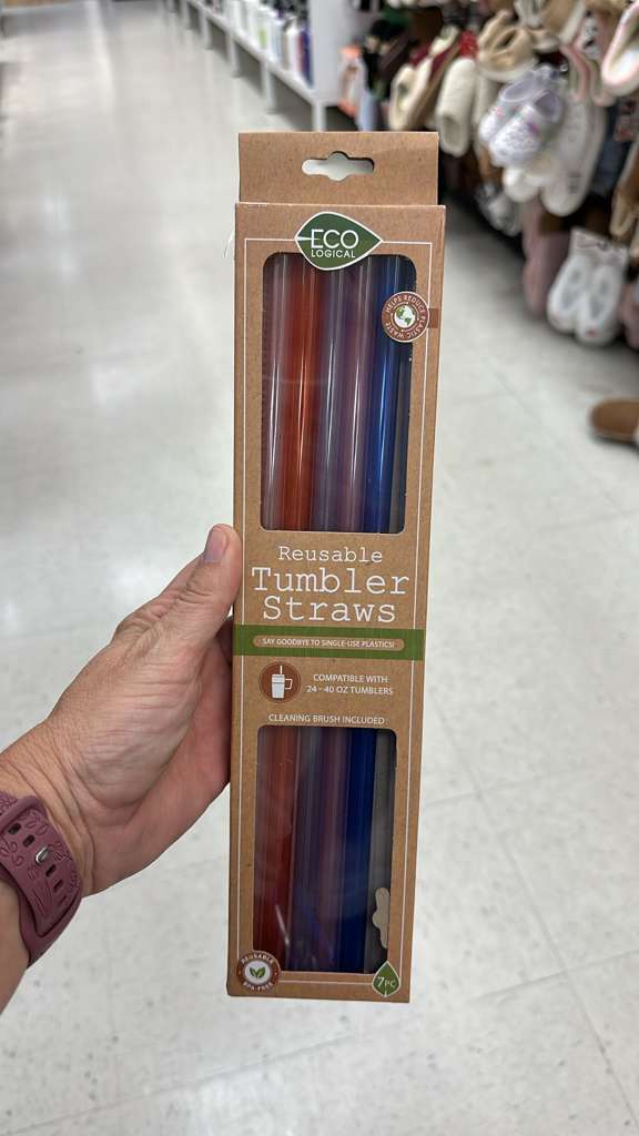 Hogar / Pajillas Reusables para Vasos con Cepillo Limpiador / Colores / ECO LOGICAL / TJ111625-8427