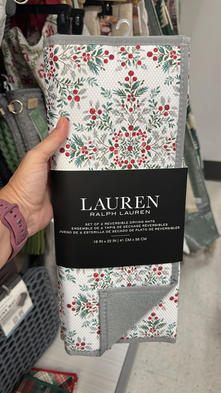 Hogar / Juego 2 tapetes de secado reversible / RALPH LAUREN  / TJ111725-5673