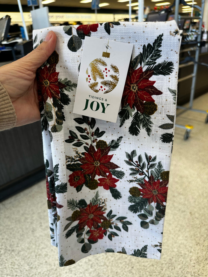 Hogar / Navidad / Set de 2 toallas decorativas para cocina / Tidings & Joy / R111825-5291-3