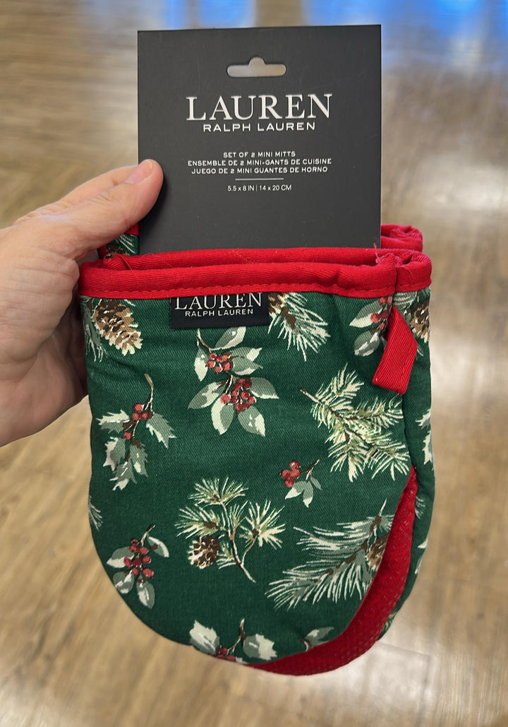 Hogar / Navidad / Set de 2 mini guantes para horno / RALPH LAUREN / MRS112225-1172