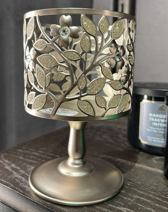 Hogar / Pedestal para candela / BBW112525-2976