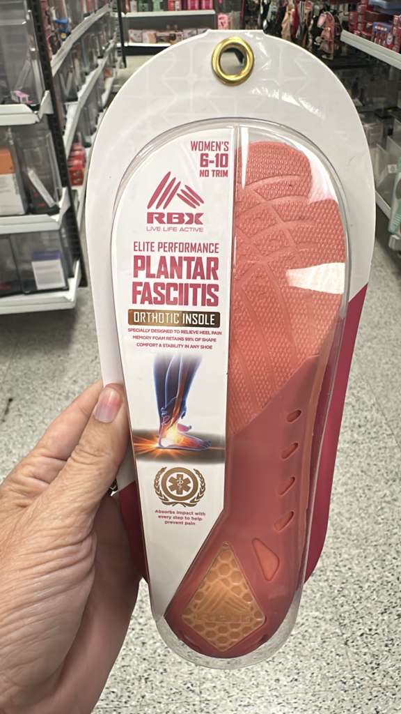 Accesorios / Plantilla Ortopédica para Fascitis Plantar / Mujer / RBX / R112825-5301-9