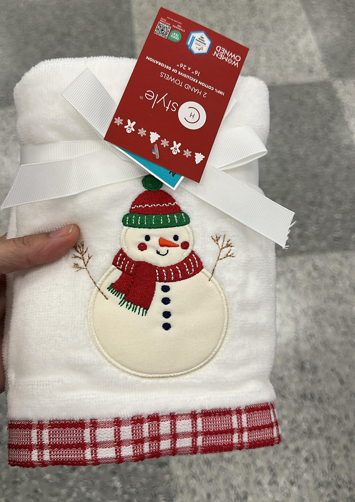 Hogar / Navidad / Juego de 2 Toallas de Mano / ZZ / R121425-5318-8