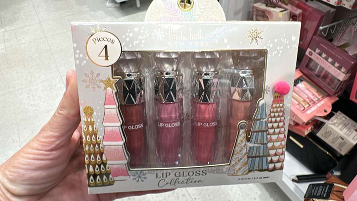 Maquillaje / Navidad / Regalitos / Lip Gloss Collection / 4 piezas / Nicole Miller / TJ121525-5855