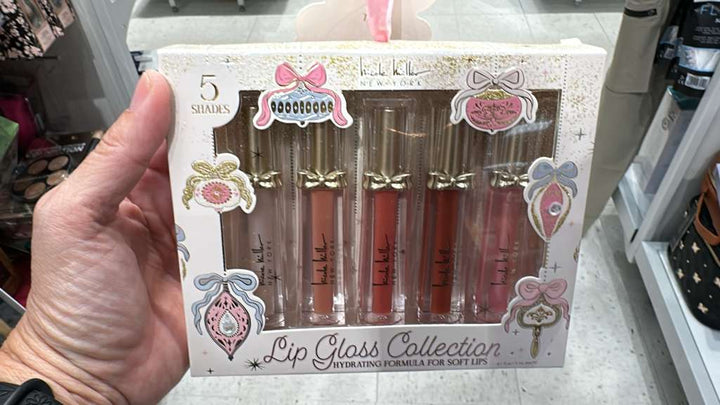 Maquillaje / Navidad / Regalitos / Lip Gloss Collection / 5 piezas / Nicole Miller / TJ121525-5855
