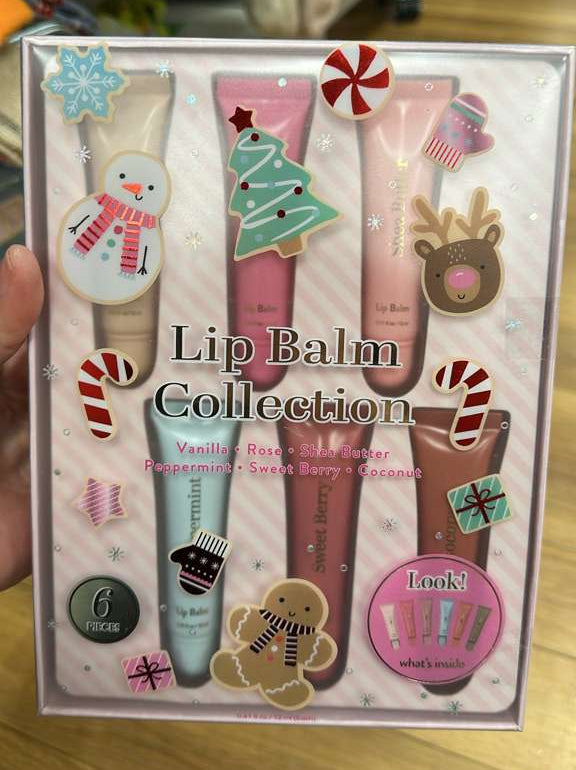 Maquillaje / Navidad / Regalitos / Lip Balm Collection / 6 piezas / ZZ / TJ121525-5855