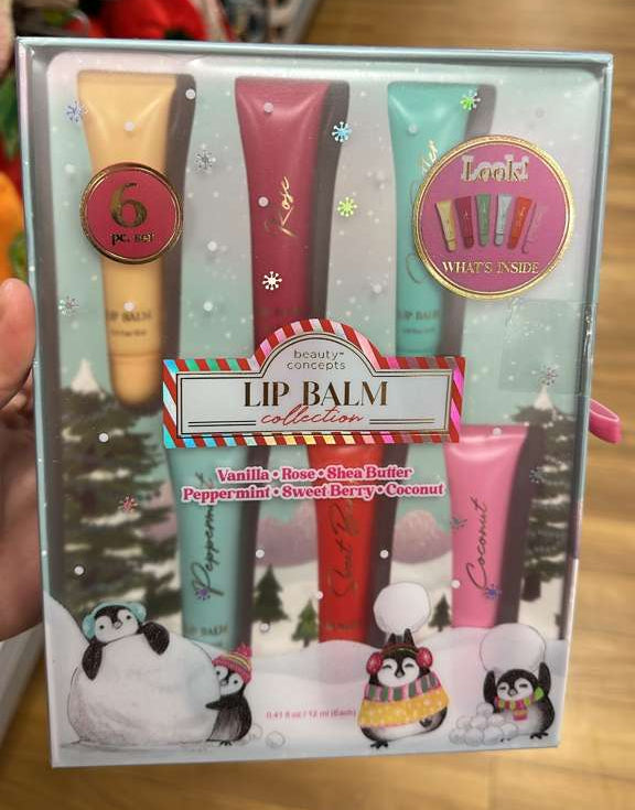 Maquillaje / Navidad / Regalitos / Lip Balm Collection / 6 piezas / Beauty Concepts / TJ121525-5855