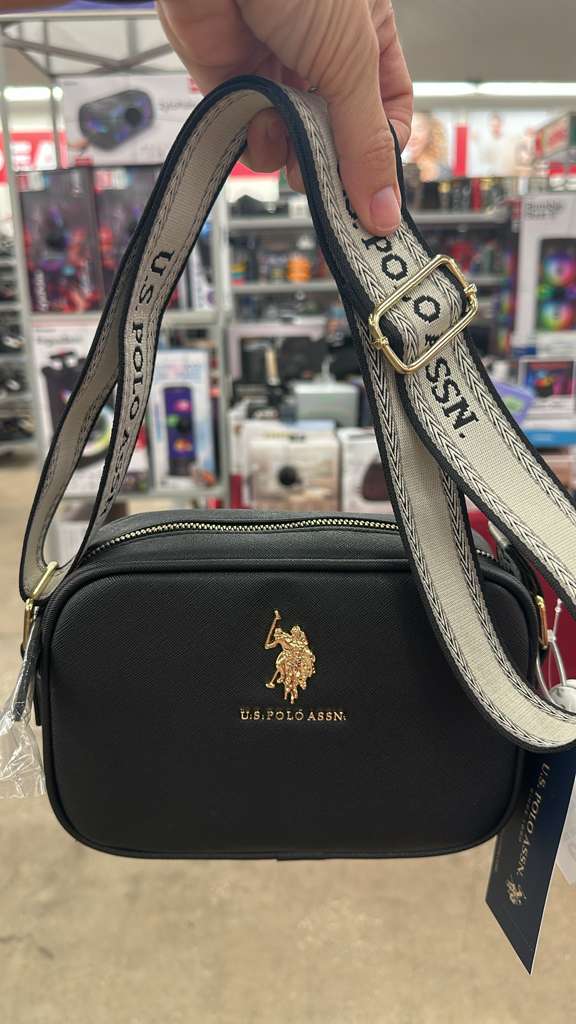 Bolso cruzado / US POLO / Negro / B121625-91975