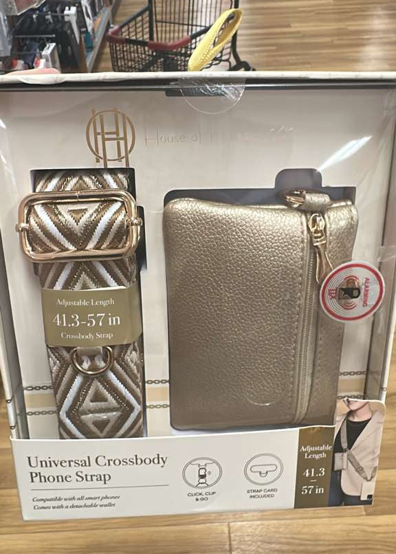 Accesorios / Correa cruzada universal para teléfono y cartera / House of Harlow 1960 / TJ121725-977