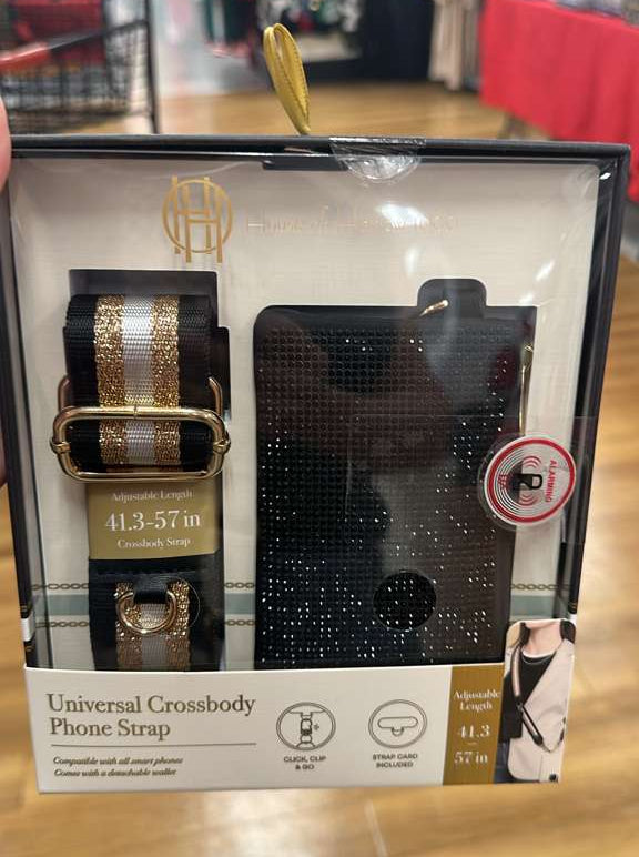 Accesorios / Correa cruzada universal para teléfono y cartera / House of Harlow 1960 / TJ121725-977