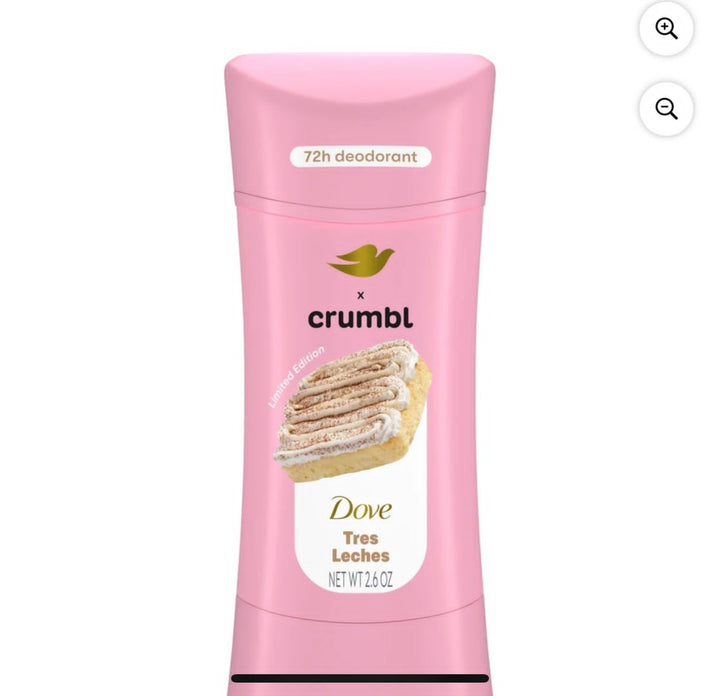 Dove x Crumbl / Desodorante Stick / Tres Leches  / 2.6 OZ / W030726-000-VG