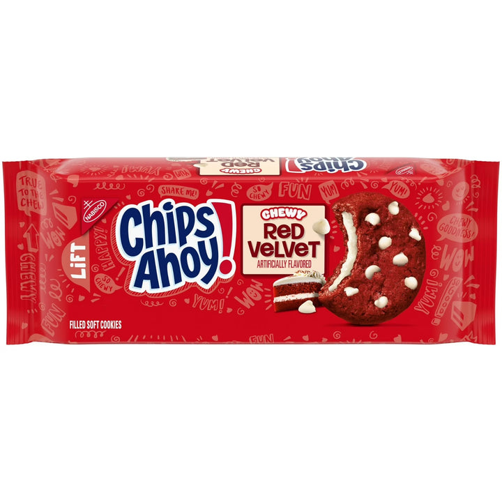 CHIPS AHOY! / Chewy Cookies Red Velvet / 9.6 oz