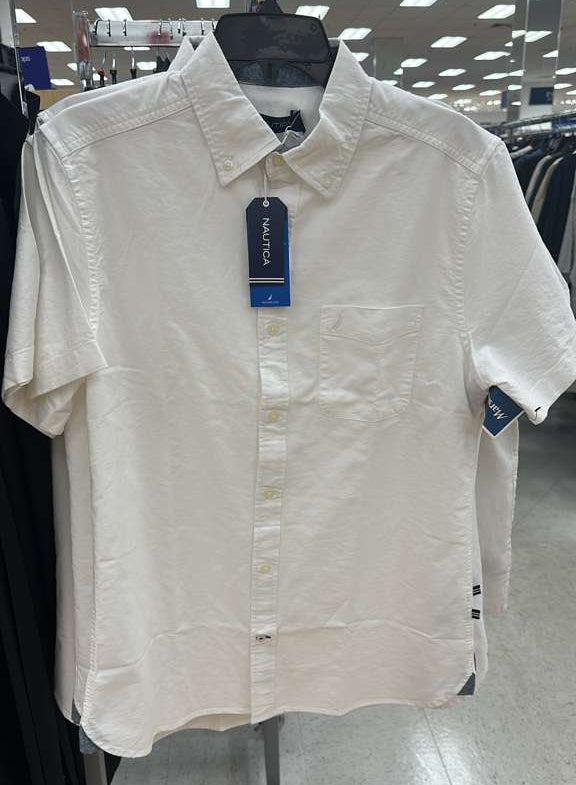 Camisa hombre / manga corta / NAUTICA / MRS022926-3297